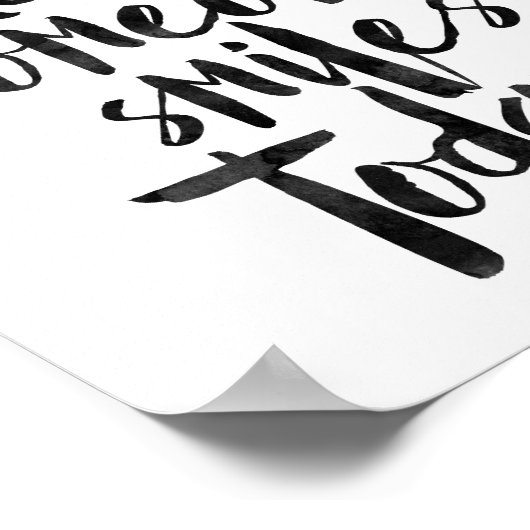 今日がスマイル ポスター (角)