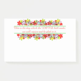 今日が主の成した日だ ポストイット