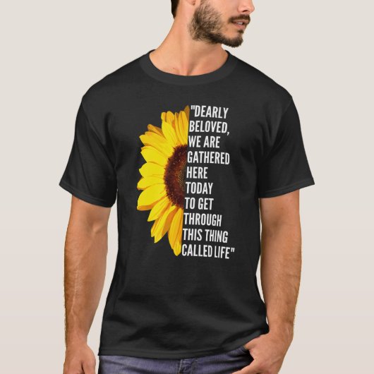 今日ここに集まる愛しい人たち Tシャツ (正面)