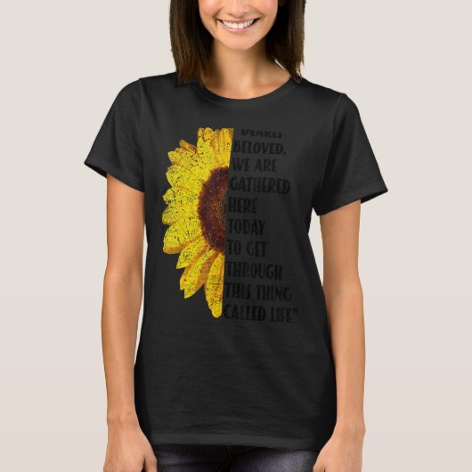 今日ここに集まる愛しい人たち Tシャツ (正面)