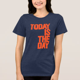 今日こそは トライブレンドTシャツ