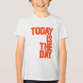今日こそは トライブレンドTシャツ (正面)