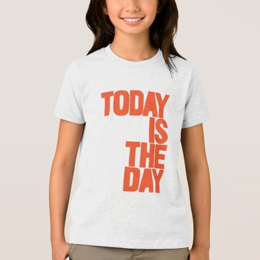 今日こそは トライブレンドTシャツ (正面)