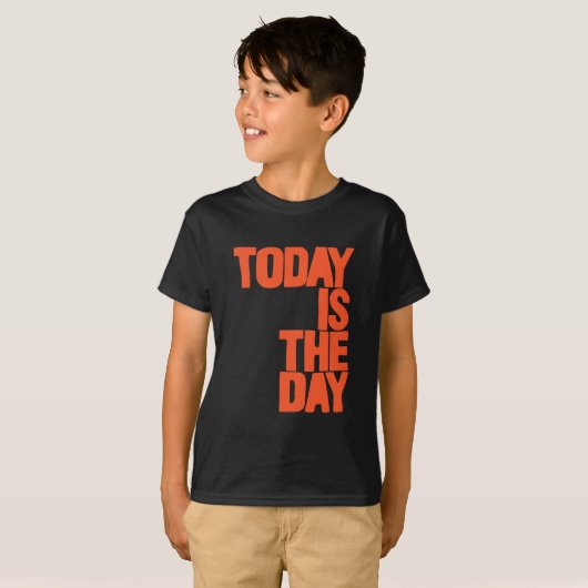 今日こそは Tシャツ (正面フル)