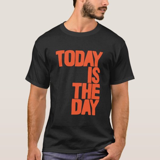 今日こそは Tシャツ (正面)