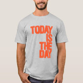 今日こそは Tシャツ (正面)