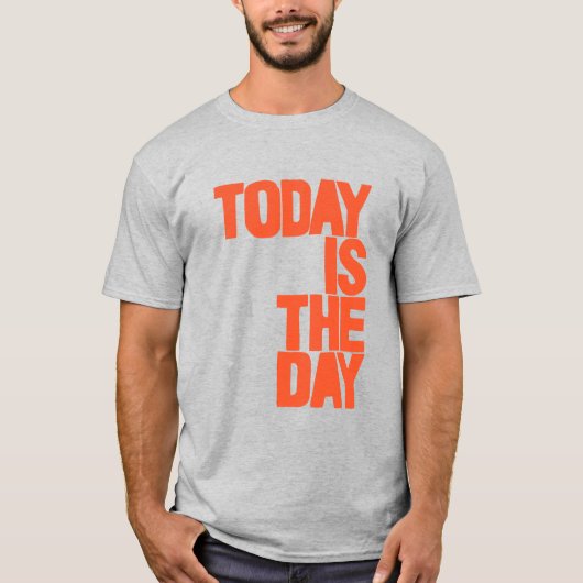 今日こそは Tシャツ (正面)