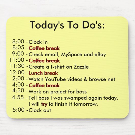 今日しました マウスパッド (正面)