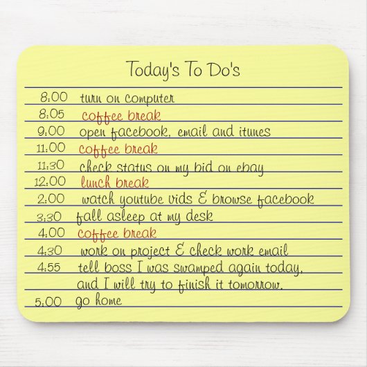 今日しました マウスパッド (正面)