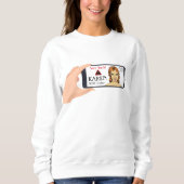 今日じゃないカレン！汗シャツ スウェットシャツ (正面)