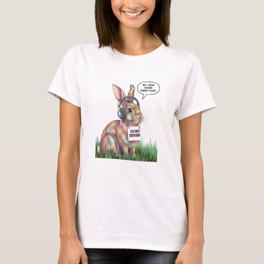 今日じゃない人間! Tシャツ (正面)