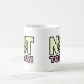 今日じゃない！コーヒーマグ コーヒーマグカップ (中央)