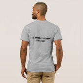 今日そして明日両面Tシャツ Tシャツ (裏面フル)