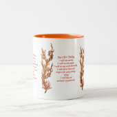 今日だけの霊気 感動的 ツートーンマグカップ (中央)