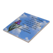 今日だけ感動的祈りの言葉 タイル (側面)