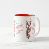 今日だけ感動的 ツートーンマグカップ (正面右)