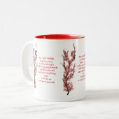 今日だけ感動的 ツートーンマグカップ (正面左)