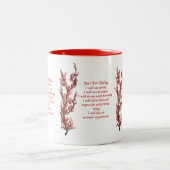 今日だけ感動的 ツートーンマグカップ (中央)