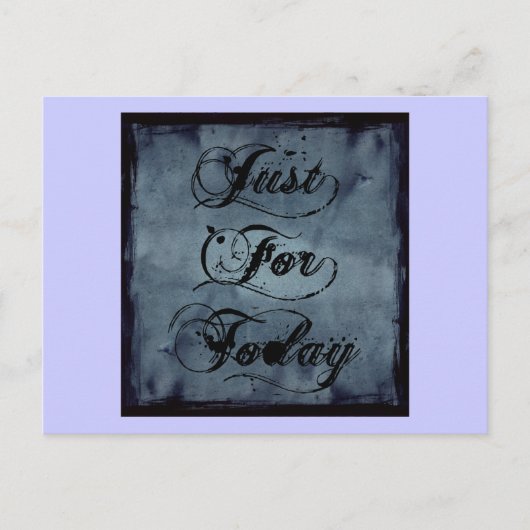 今日だけ ポストカード (正面)