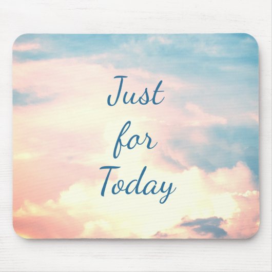 今日だけ… マウスパッド (正面)