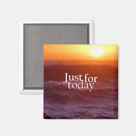 「今日だけ」 マグネット (正面/裏面)