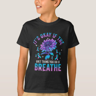 今日できたことが深呼吸だけだったとしても、それでいい Tシャツ