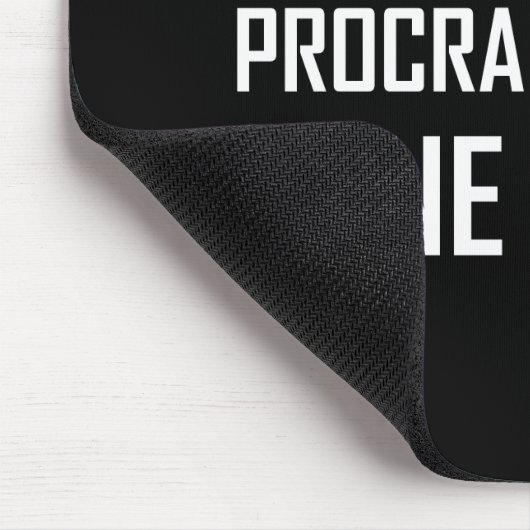 今日できている得られた先延ばしにすること マウスパッド (コーナー)