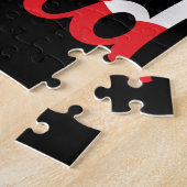 今日ではないカピッおもしろいドのバレンタインデー ジグソーパズル (側面)