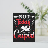 今日ではないカピッおもしろいドのバレンタインデー ポストカード (スタンド正面)