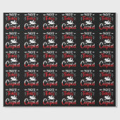 今日ではないカピッおもしろいドのバレンタインデー ラッピングペーパー (フラット)