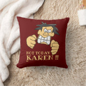 "今日ではないカレン"男おもしろい怒人 クッション (ブランケット)