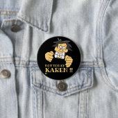 "今日ではないカレン"男おもしろい怒人 缶バッジ (インサイチュ)