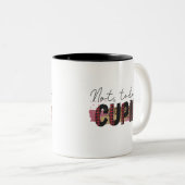 今日ではないキュピッドおもしろいガレンティン ツートーンマグカップ (正面右)