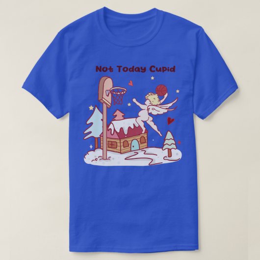 今日ではないキューピッド Tシャツ (デザイン正面)