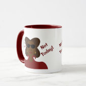 今日ではないコーヒーマグ マグカップ (正面左)