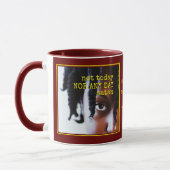 今日ではないサタン | カスタム写真 | クリスチャン マグカップ (左)