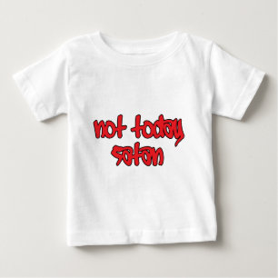 今日ではないサタン ベビーTシャツ