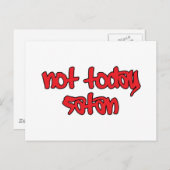 今日ではないサタン ポストカード (正面/裏面)