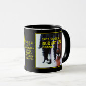 今日ではないサタン 強い黒人女性 マグカップ (正面右)