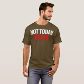 今日ではないサタン Tシャツ (正面フル)