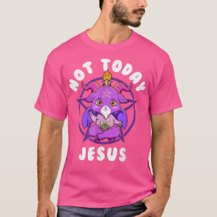 今日ではないバプテスマJesus Esoteric Cute Satanic Goa Tシャツ