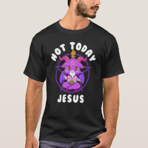 今日ではないバプテスマJesus Esoteric Cute Satanic Goa Tシャツ