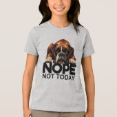 今日ではないボクサー トライブレンドＴシャツ (正面)
