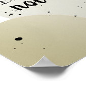 今日ではない引用文ポスタータイポグラフィ ポスター (角)