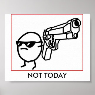 今日ではない ポスター