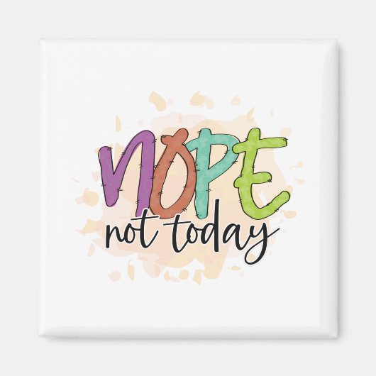 今日ではない マグネット (正面)