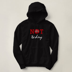 今日ではない 絵文字怒顔Tシャツ パーカ