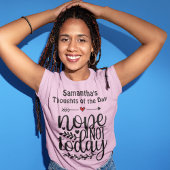 今日ではない Tシャツ