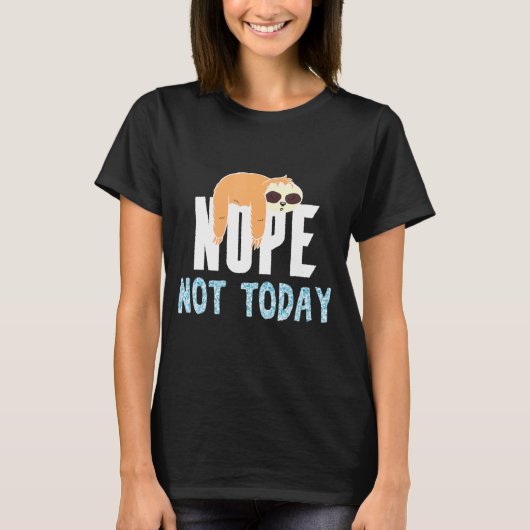 今日ではない Tシャツ (正面)