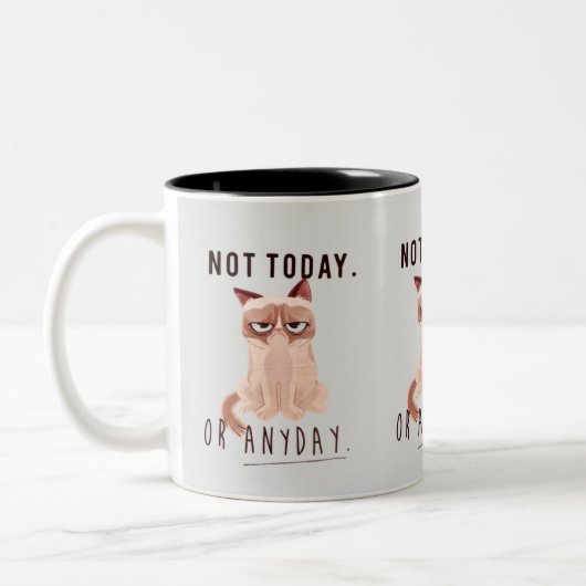 今日でも今日でもない ツートーンマグカップ (左)